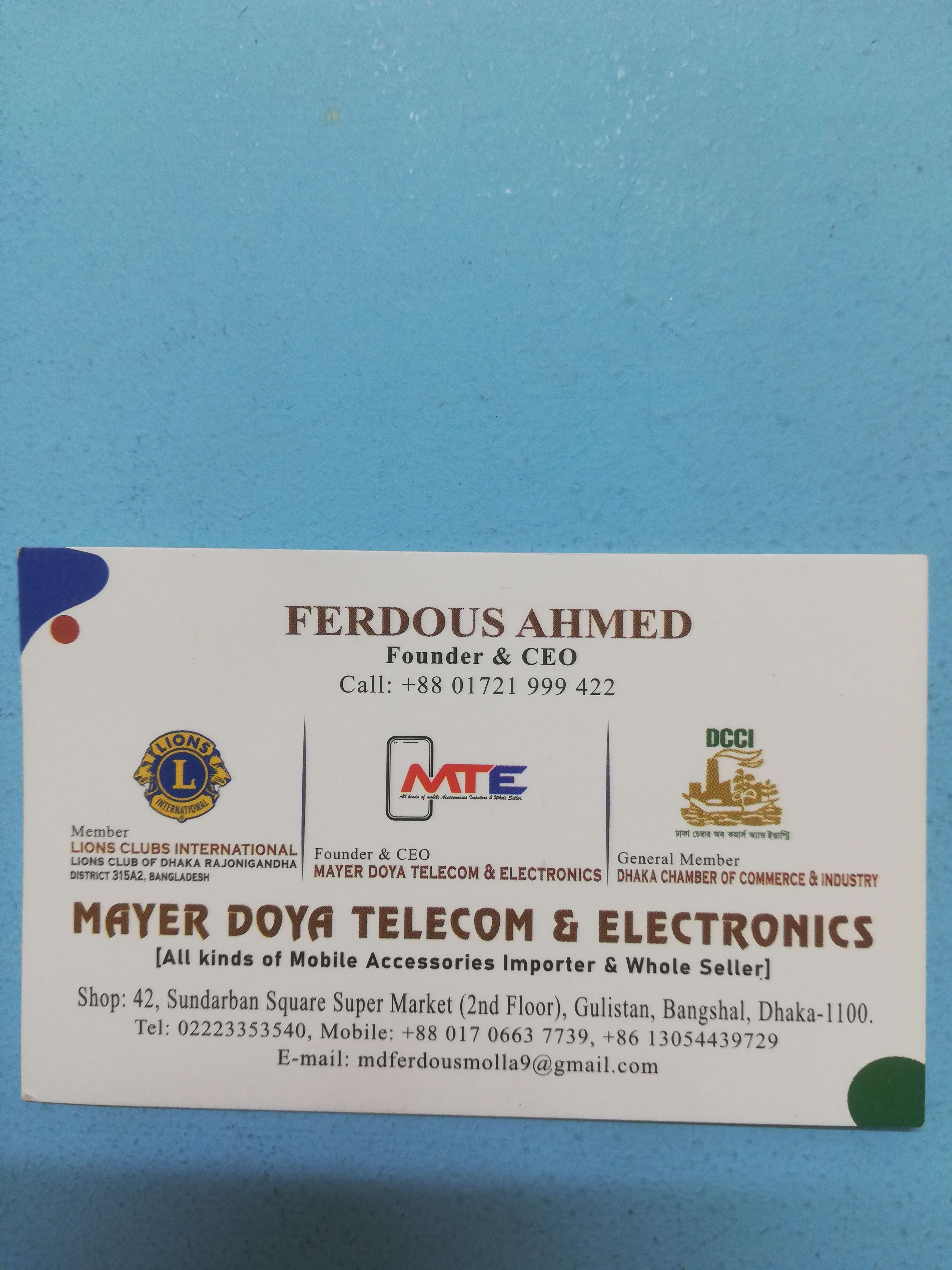 Mayer doya telecom & enterprise
