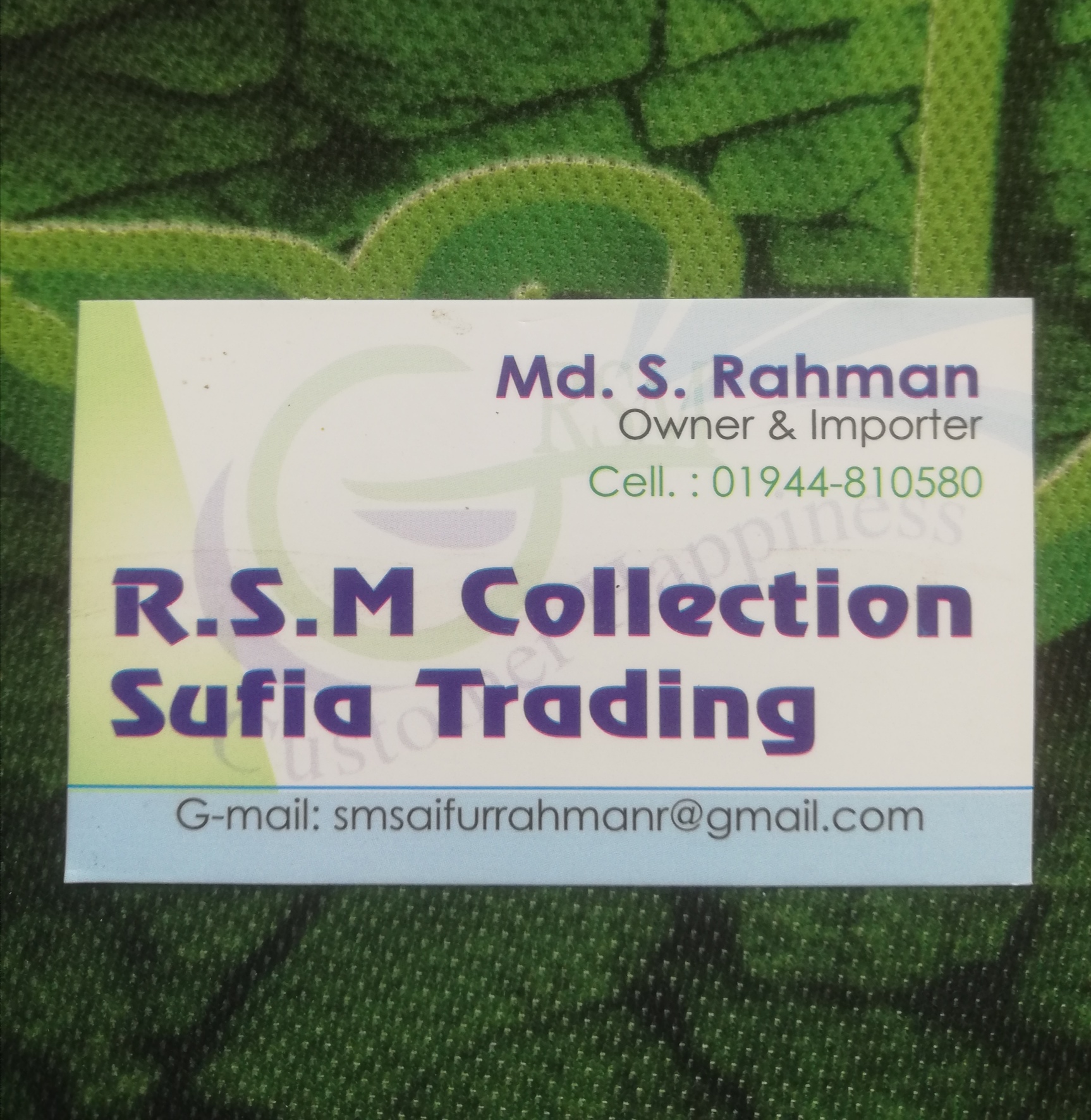 R.S.M COLLECTION 