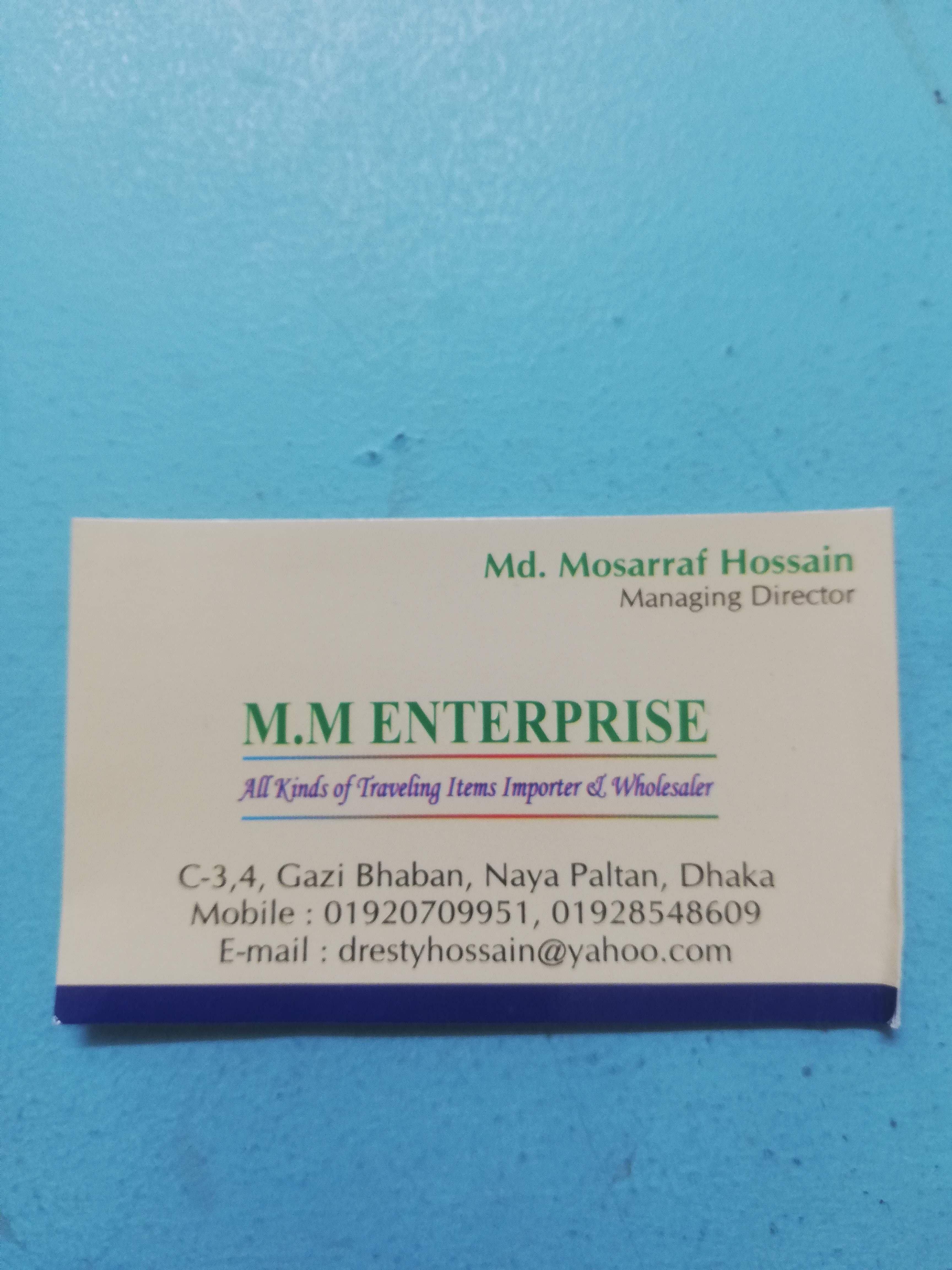 M.M ENTERPRISE 